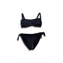 Bikini Nero Elegante con Nodo | Cose Così Shop