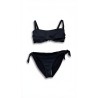 Bikini Nero Elegante con Nodo | Cose Così Shop