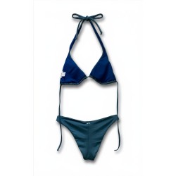 Bikini Verde Petrolio a Triangolo | Cose Così Shop
