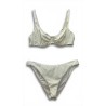 Bikini Bianco Crema con Ferretto | Cose Così Shop