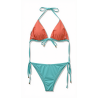 Bikini Reversibile Turchese e Corallo | Cose Così Shop