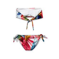 Bikini Tropicale "Botanical Jungle" - Fascia e Laccetti | Cose Così Shop