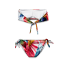 Bikini Tropicale "Botanical Jungle" - Fascia e Laccetti | Cose Così Shop