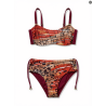 Bikini Astratto "Abstract Earth" - Fascia e Laccetti | Cose Così Shop