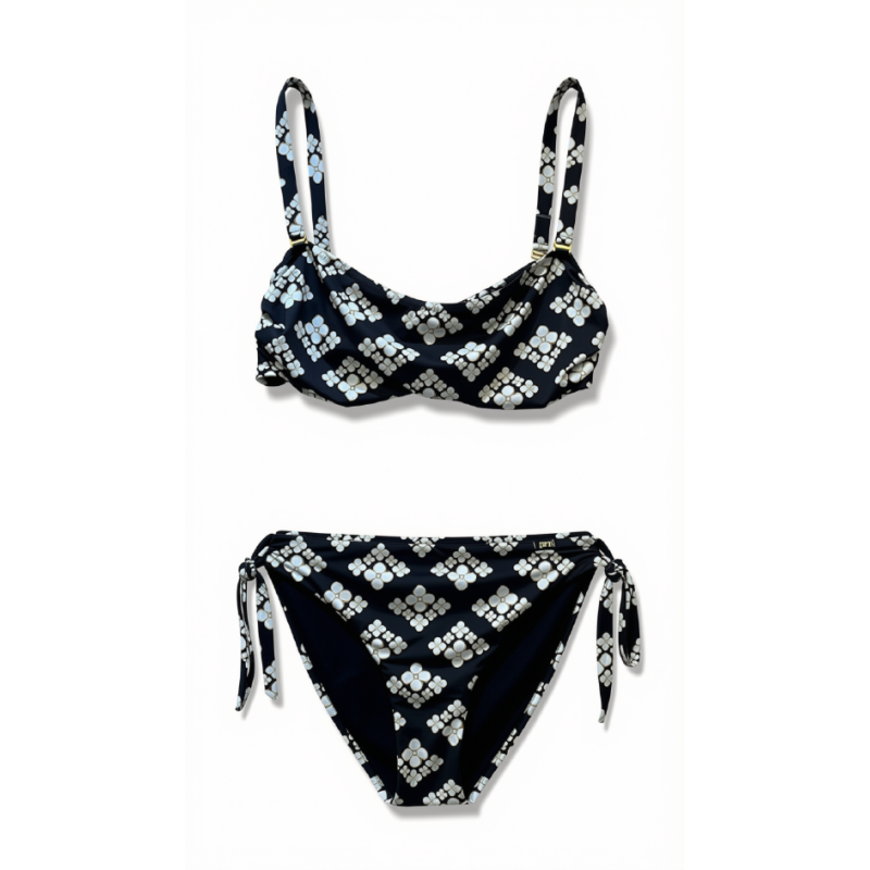 Bikini Floreale "Flower Mosaic" a Balconcino | Cose Così Shop