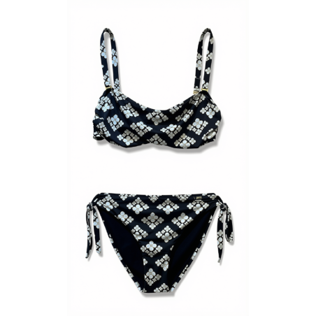 Bikini Floreale "Flower Mosaic" a Balconcino | Cose Così Shop