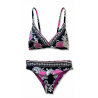 Bikini Barocco "Baroque Pink" - Fucsia e Nero | Cose Così Shop