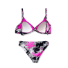 Bikini Barocco "Baroque Pink" - Fucsia e Nero | Cose Così Shop