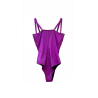 Costume Intero Donna Parah – Viola Intenso con Coppe Preformate e Dettaglio Cut-Out