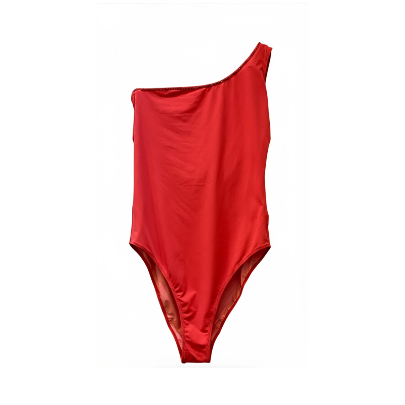 Costume Intero Parah Monospalla Rosso | Cose Così Shop