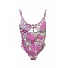 Costume Intero Parah Floreale Rosa e Bianco | Cose Così Shop