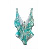 Costume Intero Parah Turchese Cut-Out | Cose Così Shop