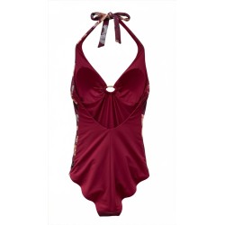 Costume Intero Parah Floreale Burgundy | Cose Così Shop