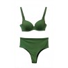 Bikini Verde Bosco Vita Alta | Cose Così Shop