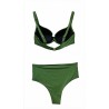 Bikini Verde Bosco Vita Alta | Cose Così Shop