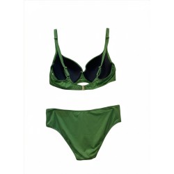 Bikini Verde Bosco con Anello Decorativo | Cose Così Shop