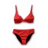 Bikini Rosso Brillante Tinta Unita | Cose Così Shop