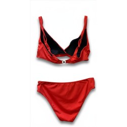 Bikini Rosso Brillante Tinta Unita | Cose Così Shop