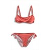 Bikini Corallo con Spalline Regolabili | Cose Così Shop
